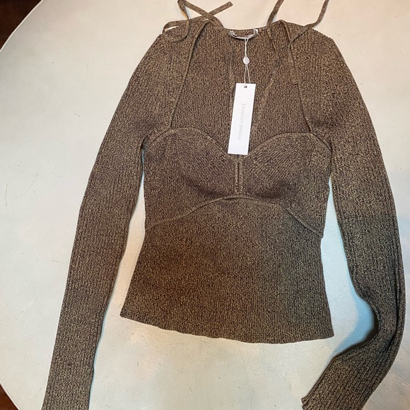 Jonathan Simkhai SIGNATURE ALEXIA PULLOVER - Picture 6 of 6